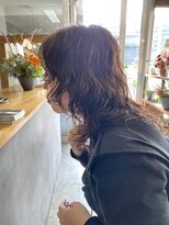 ケノミカ(KENOMIKA.) ほつれパーマ くせ毛風 パーマ初めての方 時短スタイリング