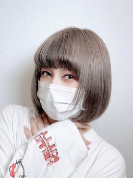 アクロ アオ(ACRO.ao) 【ACRO.ao】グレージュ/フェイスフレーミング/インナーカラー