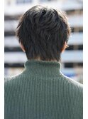 ラフドライ波巻きマッシュ