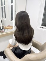 リゼル ユア 渋谷(RISEL YUA)&nbsp;ブリーチ無しグレーカラー