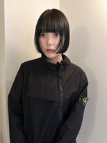 デン(den)&nbsp;ミニボブ　ダークモスグリーン