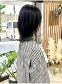 ミディアムレイヤー×ブルーブラック