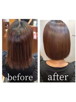 カーサインフィニテイ Hair Design caRsa INFINITY ストレートロング/美髪/髪質改善/縮毛矯正/岡山美容室