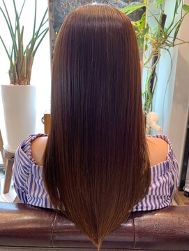 シーズヘア南口店 小顔艶ストレート
