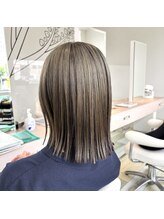 【大人女性】満足度NO.1◆【ハイライト白髪ぼかし】ちらりカラーも大胆カラーもお任せ下さい☆】