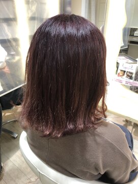 ニューヨークニューヨーク 大久保店(NYNY) ブリーチ無しのチェリーピンク