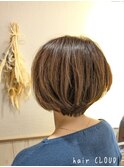 お手入れ簡単♪大人ショートボブ♪