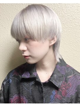 モリオフロムロンドン 原宿本店(morio from London) 【morio原宿】 顔まわりレイヤー ケアブリーチ 推しカラー