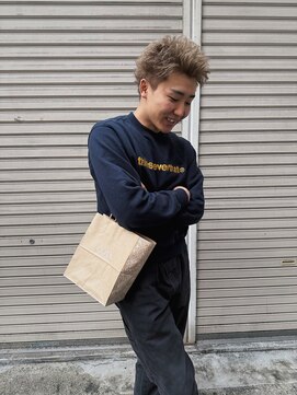 ハイセンス(HISENSE) メンズカットハイトーンスパイキーショートベリーショート　GIA