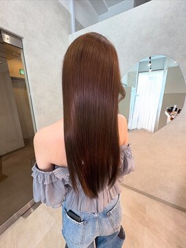 美髪＊ブラウン＊髪質改善TR＊Zina Maison札幌