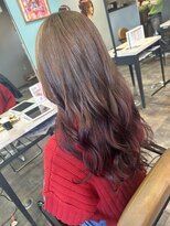 ステレオ ヘアデザイン 安城店(STEREO HAIR DESIGN)&nbsp;…レディースグラデーションカラー(12月)…