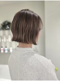 【keen×miho】ハイライト　ホワイトベージュカラー