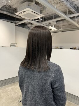 ソア(soa) オリーブグレージュ/透明感カラー/枚方美容室