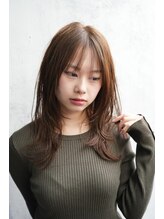 ログ 高松木太店(Log)&nbsp;簡単！ワンカールでつくれるレイヤーカット×透明感カラー