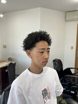 岡田理髪処 仏陀パーマ×ローフェード