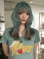 クペウヘイヴン(cope'u HAVEN) 原宿/ウルフカット レイヤー デザインカラー ルーツカラー