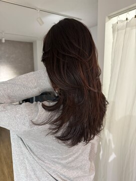 エトワ 中央店(etoi) 大分韓国かき上げレイヤーカット大人レイヤー顔まわりレイヤー