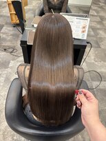 ドラン 梅田店(DRAN)&nbsp;髪質改善カラーで叶える艶髪アッシュブラウン
