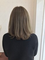 ジップヘアー(ZipHair)&nbsp;Ｚｉｐ　Ｈａｉｒ　★マットアッシュでインナーカラー★