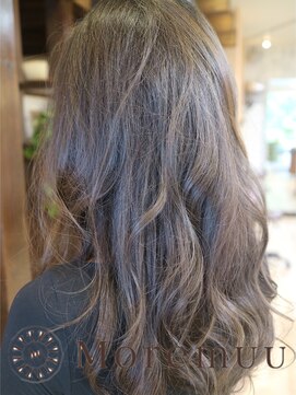 モアムー(Moremuu) 短パン美容師Makoto★アッシュグレー★