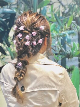 ビギン(BEGIN)の写真/【大人気ヘアセット♪】結婚式や2次会にもオススメ!駅チカで立ち寄りやすさ◎