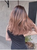 Balayage×Sherbet Brown