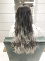 デイズ(days)&nbsp;アッシュグラデーションカラー ブリーチロングデザインカラー