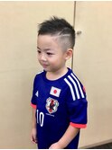サッカーキッズスタイル/キッズカット/子供カット