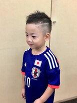 美容室 びゃんびゃん 社店&nbsp;サッカーキッズスタイル/キッズカット/子供カット