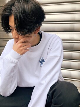 ディッセンバー 渋谷(December) 【December】ニュアンスパーマセンターパート