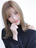 アグ ヘアー シーモ 下関店(Agu hair seamo) 《Agu hair》セットも簡単☆レイヤー外ハネミディ