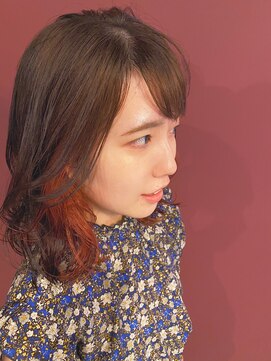 ニパーセント(2percent %) ボブインナーカラー