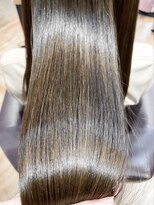 ジーナ 札幌(Zina)&nbsp;【Zina札幌】フリンジウェーブ前髪大人かわいいココアブラウン