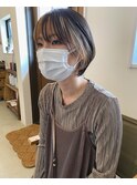 顔まわりインナーハイライト