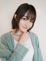 マセナ(Masena)&nbsp;ゆるふわワンレンボブ×透明感グレージュ