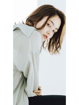 ダブル(W) 話題のヴィーガンメルティカラー　くびれヘア