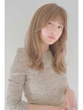 ガリカ シーム(Gallica/SEAM) 愛されミルクティーカラー セミロング