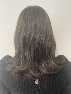 ガーデン タチカワ(garden tachikawa) 暗髪×グレージュ×ミディアム