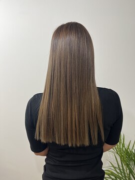 ピープスアンドスー 表参道 渋谷(Peeps&Suu.) マロンベージュ