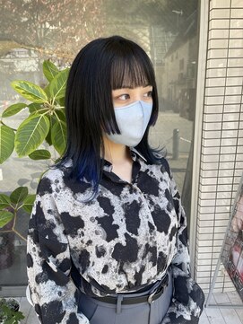 ステラ(stella) インナーカラーブルー