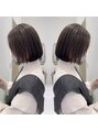 ジーナ 西新(Zina) 髪質改善/ボブ/ミニボブ/切りっぱなしボブ/韓国ボブ/ボブウルフ