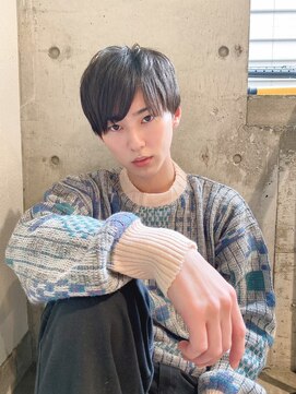 ルービック 天王寺(Rubik's) かき上げ色気パーマ/爽やかメンズショート