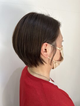 ナンバーフォーナチュラル(NO4 natural) 丸みショートボブ