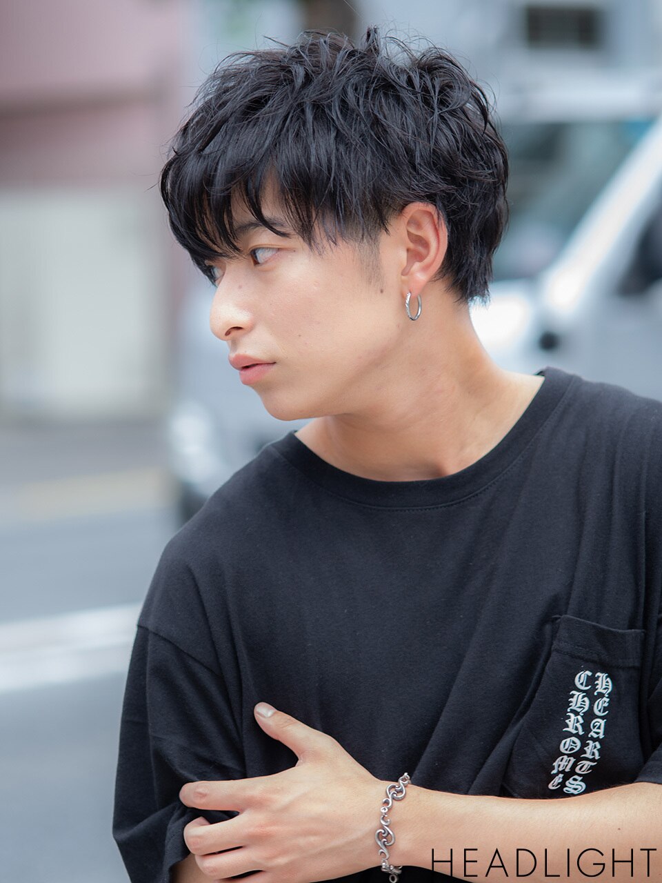 【メンズ】カット+シャンプー　\3300