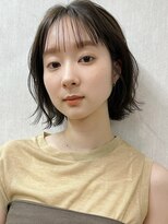 【Garden加藤】ゆるボブパーマ×透ける暗髪