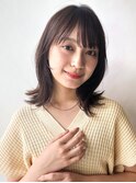 【laf 岡本聡美】大人くびれミディアム///チョコレートカラー