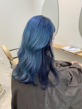 トナリ(tonari) ライトブルー×ネイビーブルー