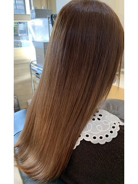 ルスト(L.u.s.t) 艶感グレージュ&髪質改善トリートメント