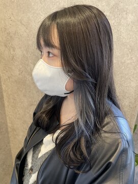 ガーデンエス 府中店(GARDENes) 【シルバーブルー】【グラデーションインナーカラー】