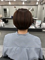 エンディアリング 東銀座(Endearing)&nbsp;黒髪/グレーベージュ/レイヤーロング/前髪パーマ/銀座/東銀座